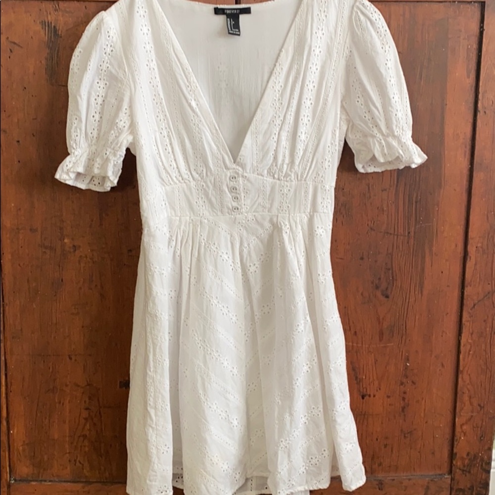 White dress